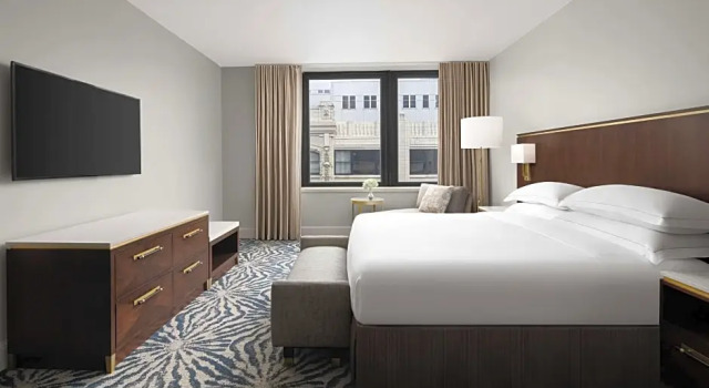 Двухместный люкс Presidential c 1 комнатой Hilton Indianapolis Hotel & Suites