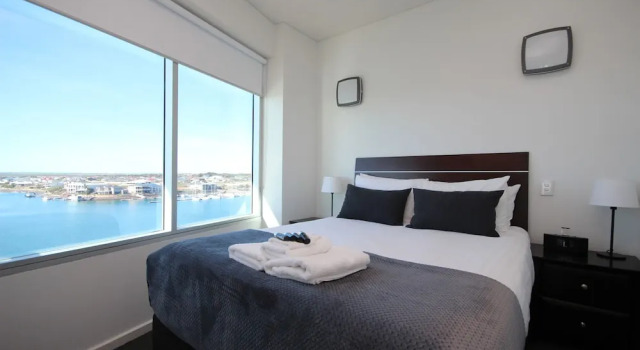 Номер Standard Пентхаус с 3 комнатами с балконом Wallaroo Marina Apartments