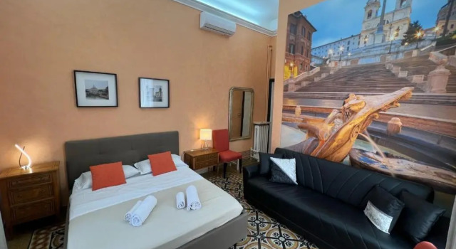 Номер Deluxe Virgilio Suite Roma