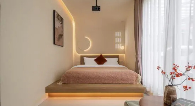 Семейный люкс с 2 комнатами Yige Seaview Parent-child Hotel (Xiada Baicheng Branch, Huandao Road)