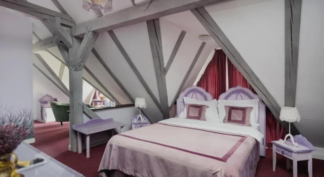 Standard double chambre grenier Conacul Archia