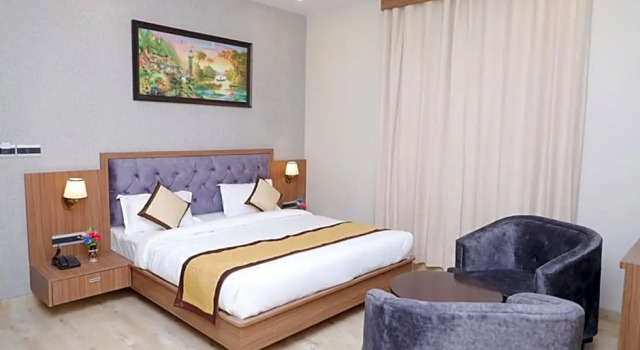 Deluxe double chambre Pine Regency - Aravali's Peak view