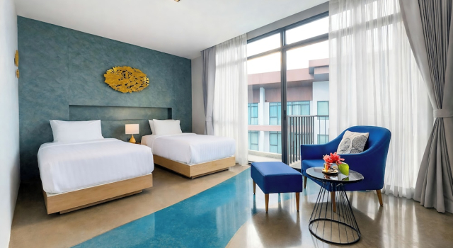 Двухместный номер Superior Na Tree Tara Riverside Resort Amphawa Damnoensaduak