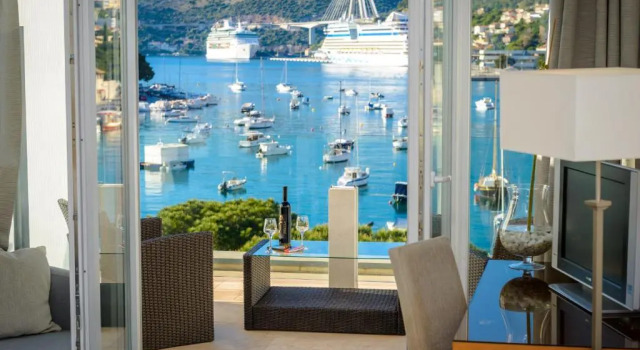 Студия Comfort с видом на море Adriatic Deluxe Apartments
