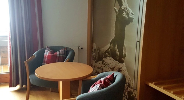 Двухместный номер Comfort с балконом и с видом на горы Hotel Steinbock