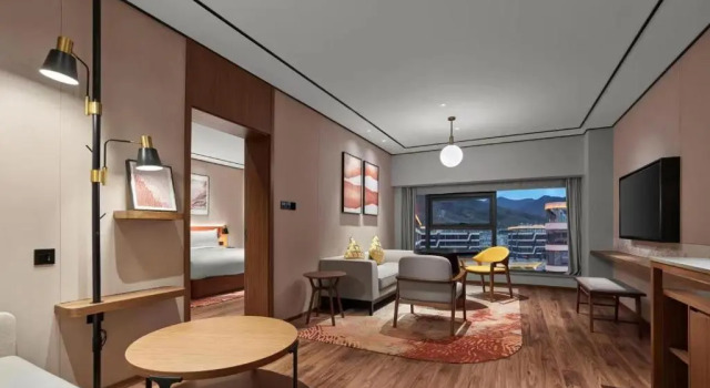 Двухместный люкс Deluxe Hilton Garden Inn Lhasa