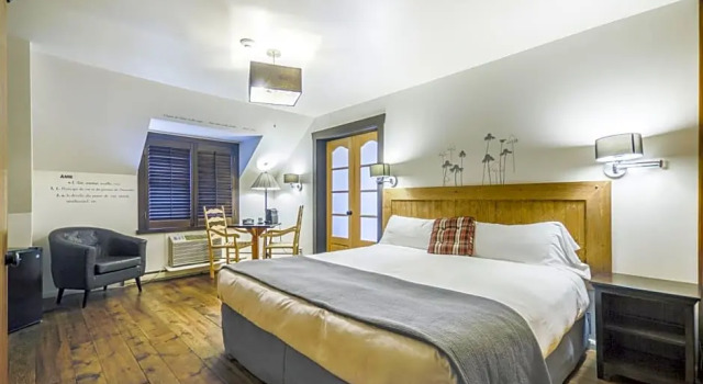 Двухместный люкс Auberge du Lac Taureau et Condos