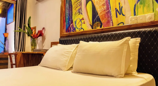 Двухместный номер Deluxe с видом на океан Villa Surf Beach