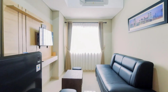 Homey And Minimalist 1Br Royal Sentul Park Apartment