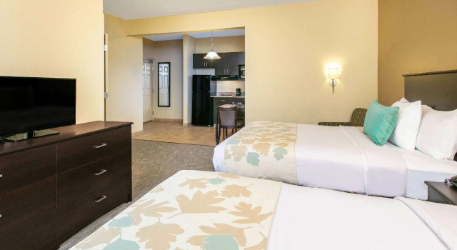 Firedobbelt suite Suburban Extended Stay Hotel Longview