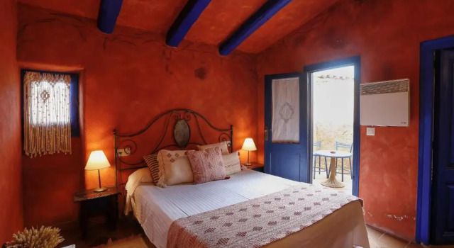 Standard triplă cameră cu vedere Hostal Blau