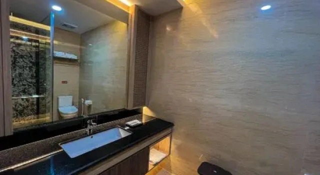 Suite junior cuádruple con balcón Cahaya Villa Garut