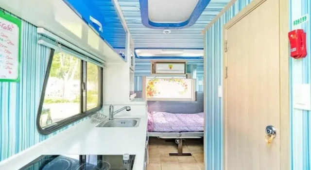 Gangneung Sea Cloud Caravan Pension, Boek Hotel Hotels in Gangwon-Do met parkeren, Parkeren