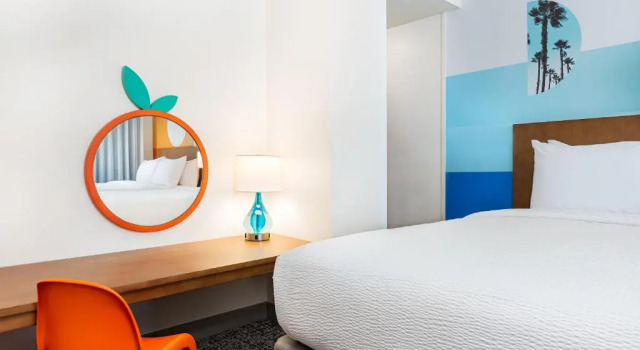 Люкс c 1 комнатой Clementine Hotel & Suites Anaheim