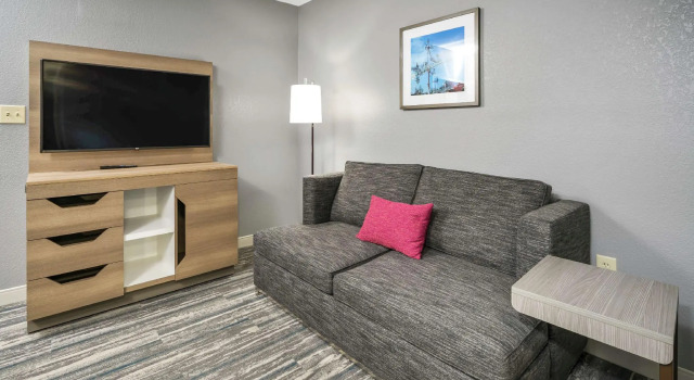Двухместный люкс c 1 комнатой Hampton Inn Wilson Downtown