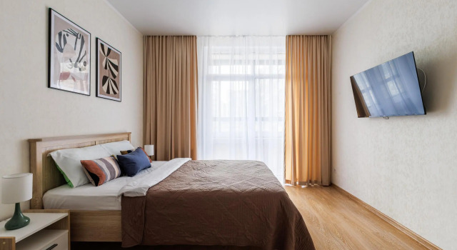 Tyumen Sloboda apartment on Farman Salmanova Street, Book Apartment Hotels in Tyumen Region with Parking, Parking
