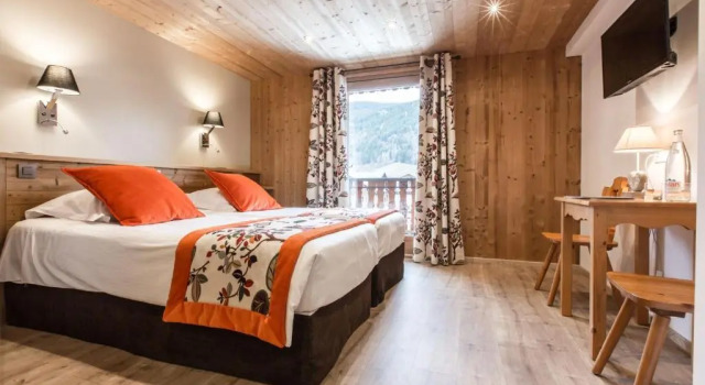 Двухместный номер Deluxe Hotel Les Bruyères