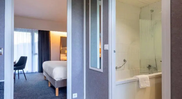Двухместный номер Standard Le relais fleuri, Hôtel et restaurant Logis - Avallon
