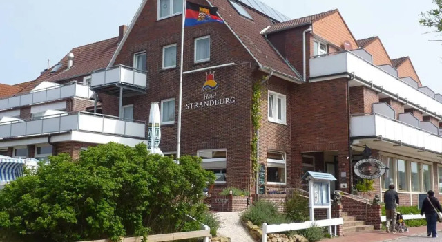 Одноместный номер Standard с балконом Hotel Strandburg