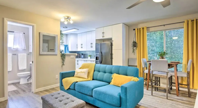 2 Mi to Asu: Studio w/ Private Hot Tub in Tempe