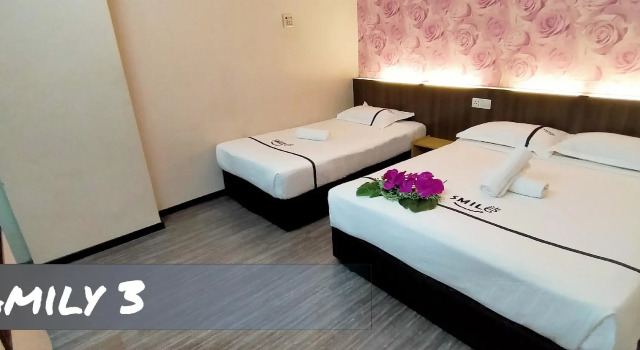 Трёхместный номер Standard Smile Hotel Cheras Pudu KL