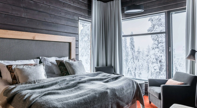 Кровать в общем номере с 6 комнатами Octola Private Wilderness