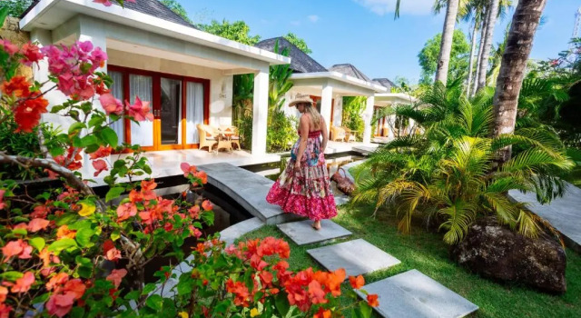 Трёхместный номер Standard с видом на бассейн Jivana Resort