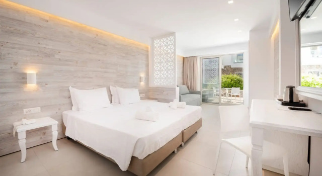 Номер Deluxe с видом на бассейн Apollon Windmill Hotel