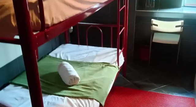 Кровать в общем номере Natol Budget Homestay Rock Road