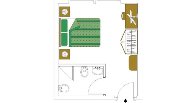 Двухместный номер Standard Hotel Elbele Garnì
