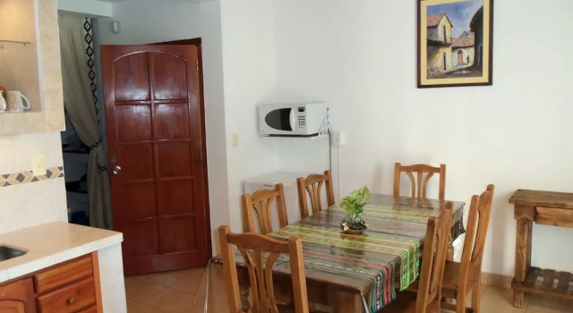 Кровать в общем номере La Casa de Mia Mama