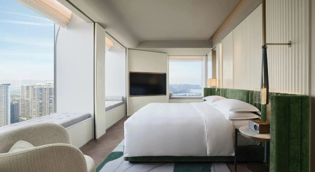 Люкс с видом на залив Fairmont Xiamen