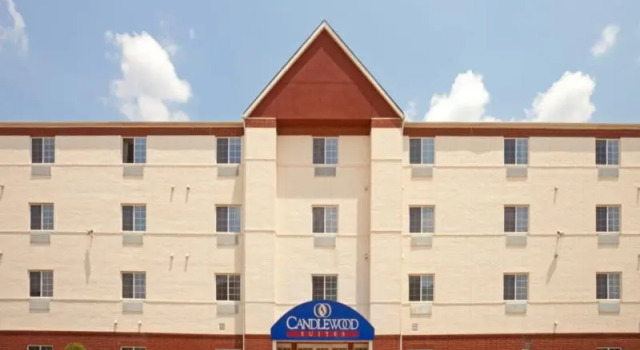 Кровать в общем номере Candlewood Suites Tyler by IHG