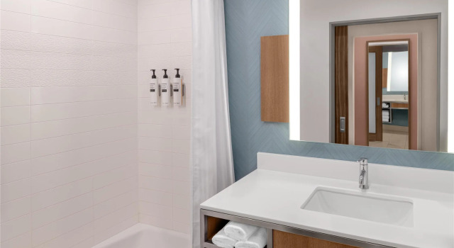 Четырёхместный номер Standard Hilton Garden Inn Topeka