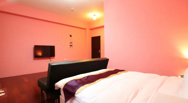 Standardowy dwuosobowy pokój i balkonem Yi Homestay