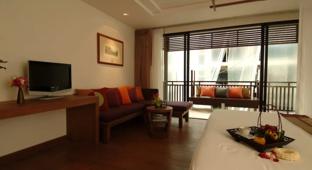 Номер Deluxe с балконом Rarin Jinda Wellness Spa Resort