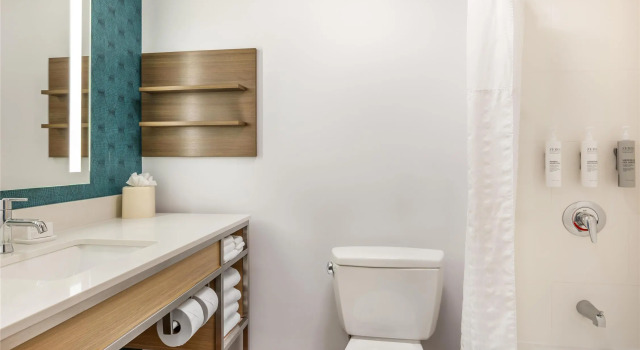 Четырёхместный номер Standard с балконом Hilton Garden Inn Wisconsin Dells