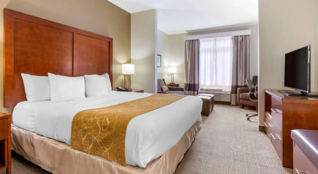 Люкс c 1 комнатой Comfort Suites Boone - University Area