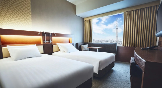 Двухместный номер Standard Tower View Lotte City Hotel Kinshicho