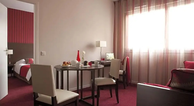 Апартаменты c 1 комнатой Kosy Grenoble Les Cèdres