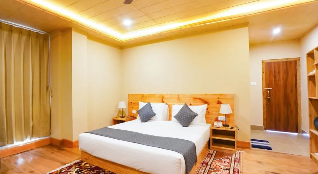 Luksusowy dwuosobowy pokój i balkonem Shomo Chuki Resort