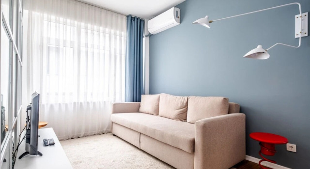 Sleek Studio Flat With Central Location in Kadikoy, Boek Appartement Kadıköy 