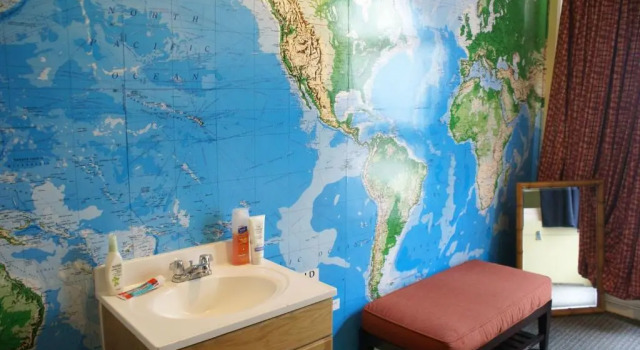 Кровать в общем номере Adelaide Hostel