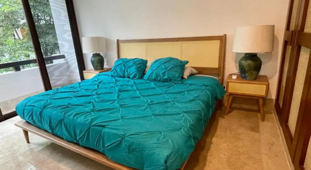 Omara 203 Apartment Tulum, Aldea Zama, Terrace, Rezervasyon Daire Tulum havuzlu oteller, Yüzme Havuzu