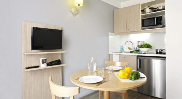 Апартаменты c 1 комнатой с балконом Aparthotel Adagio Access Marseille Prado Périer