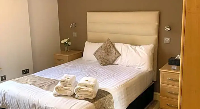 Standaard Tweepersoonskamer uitzicht op de bergen High Tor Hotel