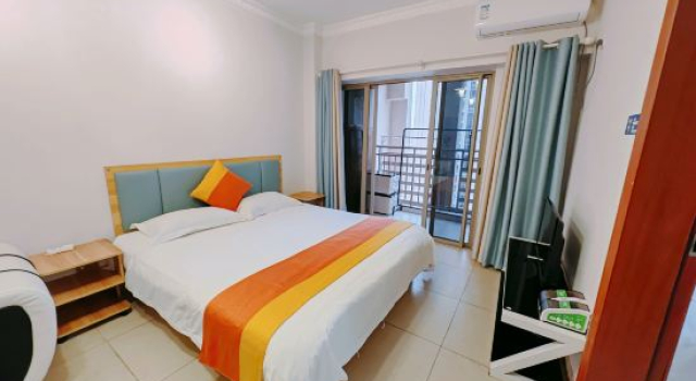Двухместный люкс Deluxe Nanning Bijiamei Apartment