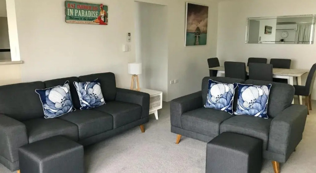 Апартаменты с 2 комнатами с видом на океан Solnamara Beachfront Apartments