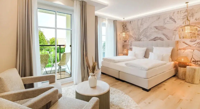 Полулюкс с балконом Das Oswalds Boutique Hotel