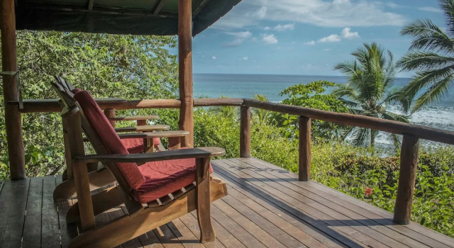 Бунгало рядом с пляжем La Leona Eco Lodge